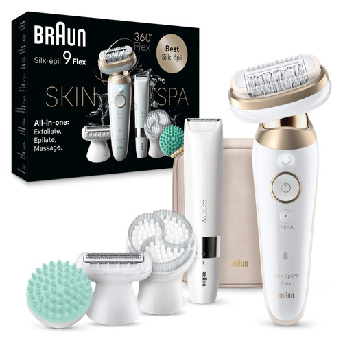 Braun Silk-épil 9 Flex SkinSpa 9-481 3D epilator Wet & Dry