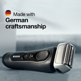 Braun Electric Shaver Head Replacement Part 83m Silver, Compatible with Series 8 Electric Razors for Men